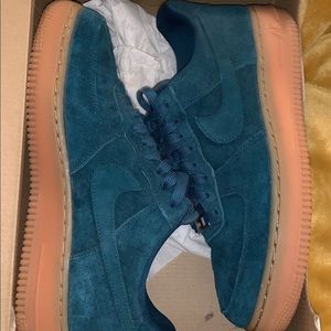 Suede Nike Airforce ones NEVER WORN